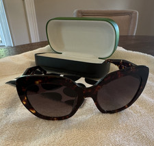 Kate spade new york HELLO SUNSHINE Cat Eye Tortoise Sunglasses Gray Gradient