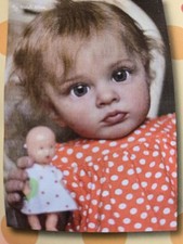 REBORN BABY DOLL KIT NEW large toddler Tutti 24 in long free body & post ref7 