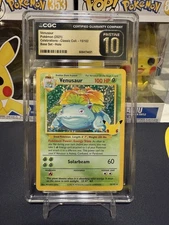 Venusaur 15/102 Pokemon Celebrations Classic Collection Holo CGC 10 PRISTINE 