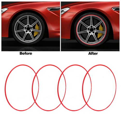 4Pcs Wheel Rim Protector Aluminum Alloy Scratch Resistant Car Rims Protection - Picture 15 of 24