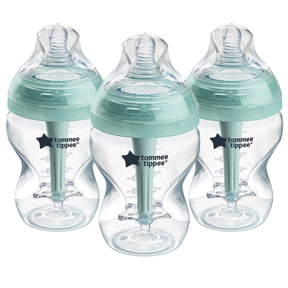 Baby Bottles, with Slow Flow Breast-  Baby Feeding Essentials   Pack of 3 260ml