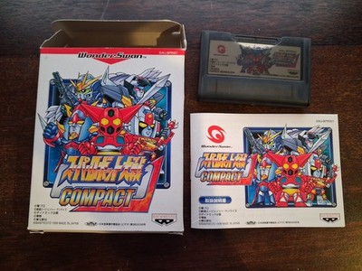 Super Robot Wars Taisen Compact | Wonderswan | CIB TESTED | US Seller