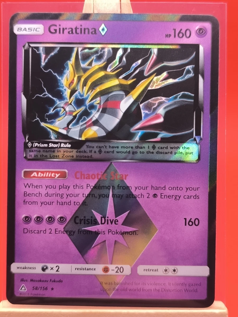 Giratina Prism Star Pokémon TCG Cards for sale | eBay