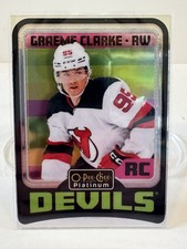 2024-25 O-Pee-Chee Platinum - Retro Rookies Graeme Clarke #R71 (RC)