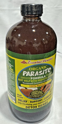 Parasite Formula Detox Cleanse 100% Natural Organic 16 oz bottle EXP 2029