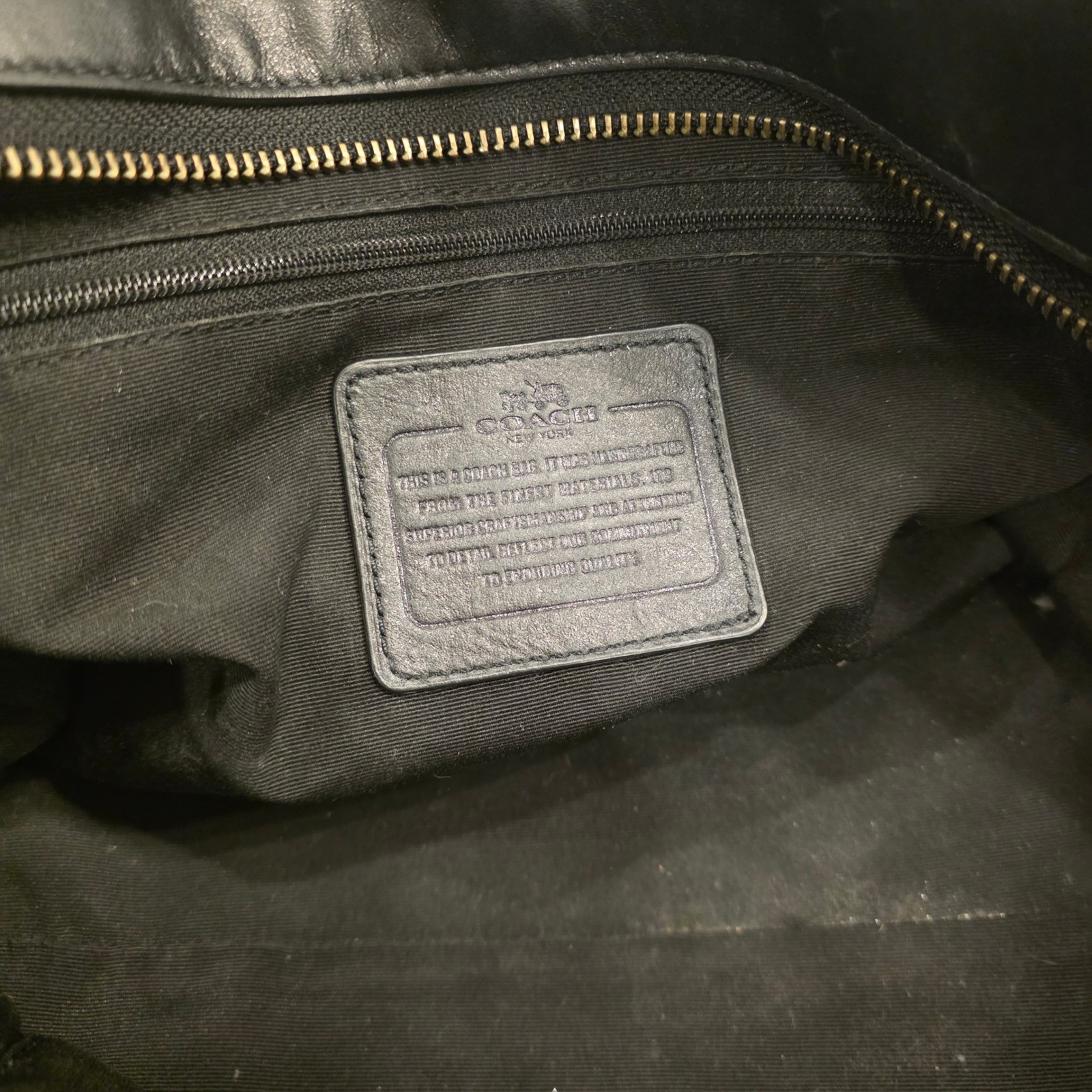 Coach Swagger 37 Black Python Embossed Leather Sa… - image 2