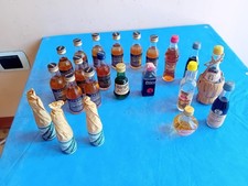 Lotto 22 Bottigliette Liquori Mignon vintage da collezione