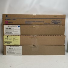 New Set of OEM Genuine Konica Minolta Toner TN514 K/C/M/Y  for C458 C558 C658