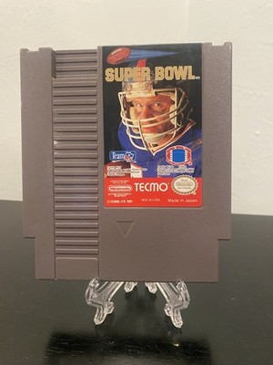 NES Tecmo Super Bowl Video Game - CIB (Nintendo 1991)