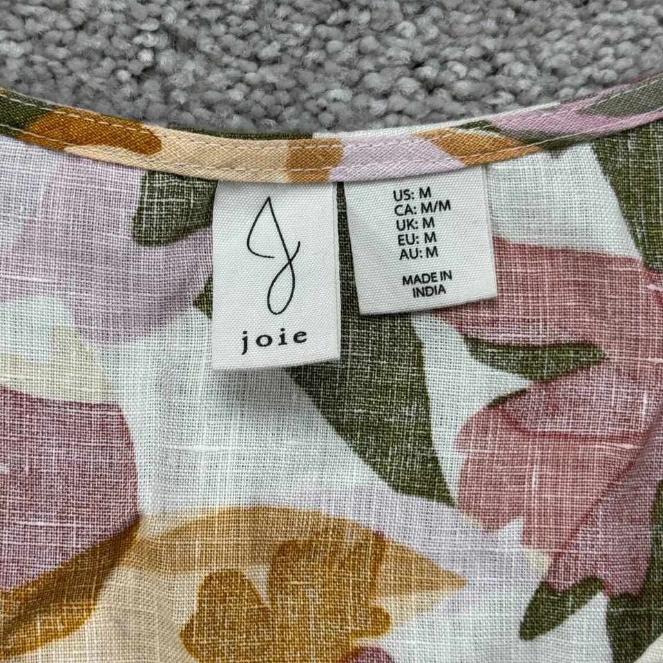 Женская майка Joie Camisole средний размер с цветочным принтом 100% лен - Изображение 2 из 4