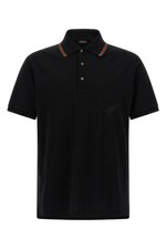 GUCCI Nastro Web Black Polo Shirt New & Authentic