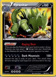 Tyranitar 56/124 Fates Collide