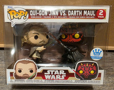 Funko Pop! Vinyl: Star Wars - Qui-Gon Jinn vs. Darth Maul 2-Pack - Funko