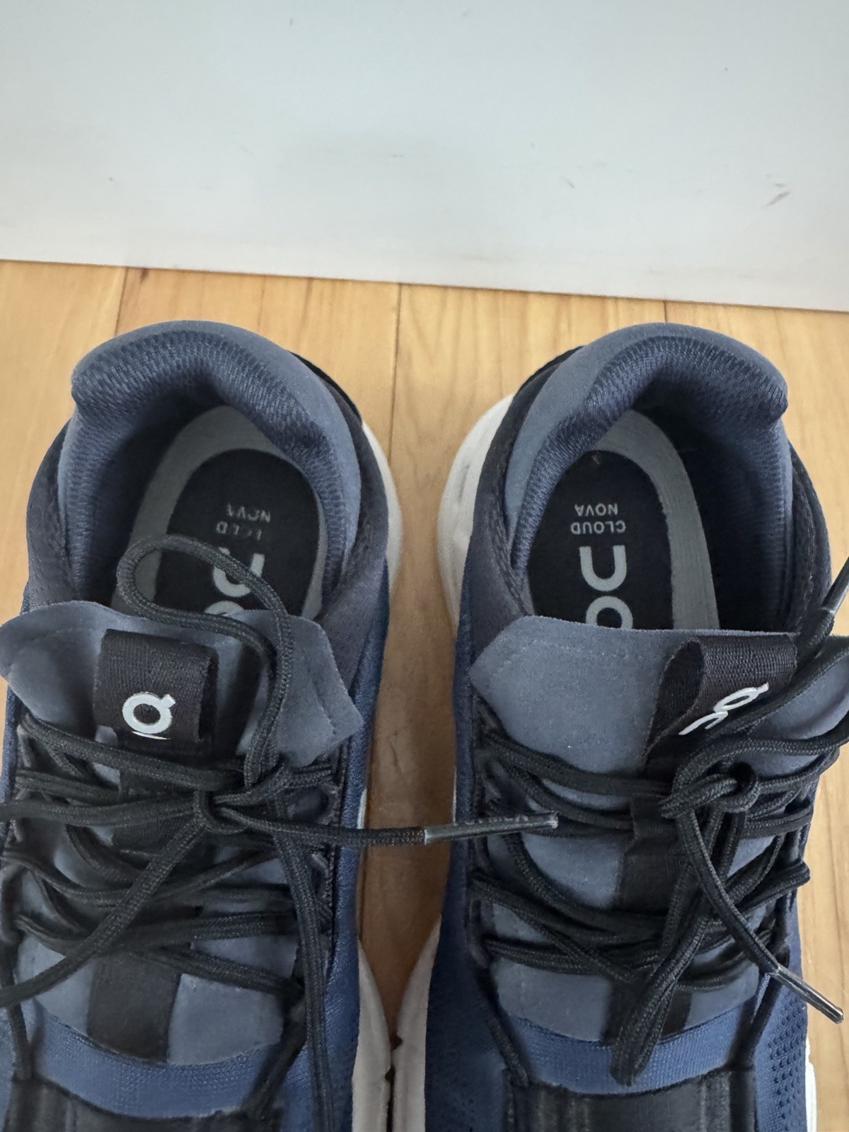 On Cloudnova Navy White Cloudtec Running Shoes  W… - image 13