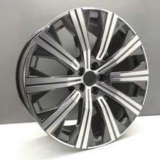 VOLVO XC90 20" ALLOY WHEEL RIM BLACK DIAMOND CUT OEM 31680217 GENUINE X1