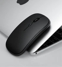 2.4GHz Wireless Optical Mouse USB Rechargeable Cordless Mice For Tablet Laptop