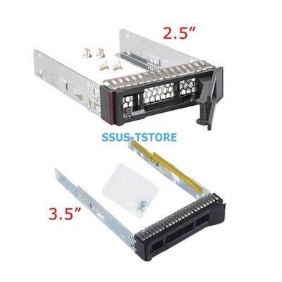 2.5'' 3.5'' SAS SATA Tray Caddy Adapter For Lenovo ThinkSystem SR650 SR550 SR630