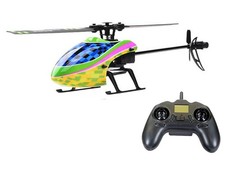 Kootai F03 Flybarless RC RTF Helicopter w/Gyro, Autoland, Lights – Yellow/Green