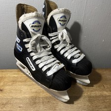Bauer Impact 50 Ice Hockey Skates Size UK 4 Black And White