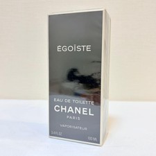 CHANEL EGOISTE Eau de Toilette 3.4 fl oz  Spray Unopened Sealed Box Vintage Rare