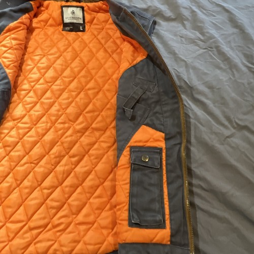 Legendary Whitetails Hunting Vest Size Large Grey/orange - Picture 14 of 22