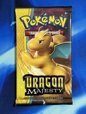 Pokémon TCG 2018 Sun & Moon Dragon Majesty Booster Pack Sealed Dragonite Art