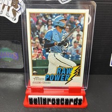 2026 Topps Heritage James Wood Raw Power #RP-JW Nationals