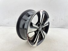 2013-2015 Honda Civic - 16x6 12 Black Machined Wheel Oem See Pic For Cond 2013-2015 Honda Civic - 16x6 12 Black Machined Wheel Oem See Pic For Cond