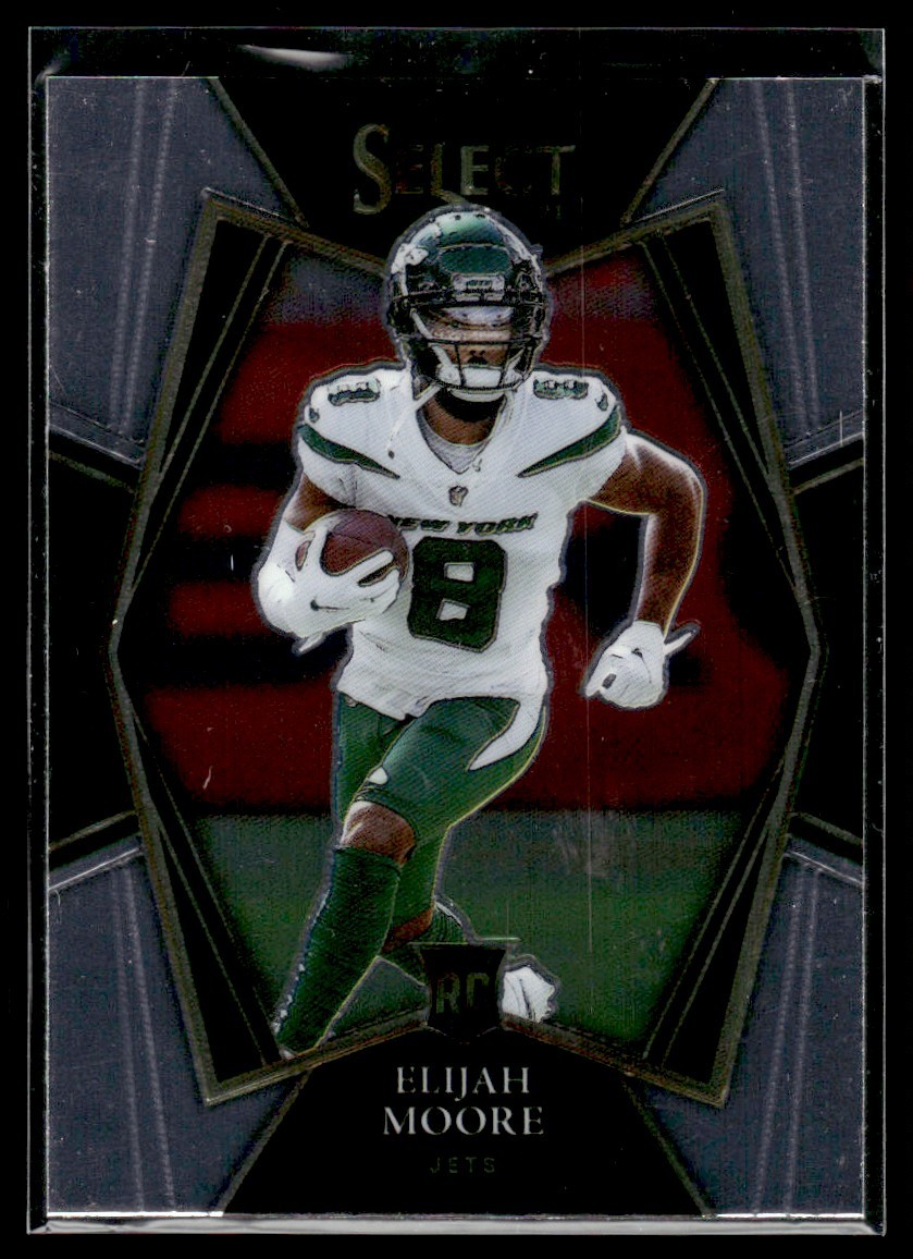 2021 Panini Select Elijah Moore Rookie New York Jets #156