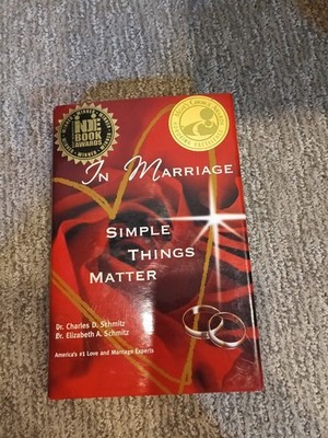 In Marriage Simple Things Matter Schmitz Schmitz (2014) [VG]