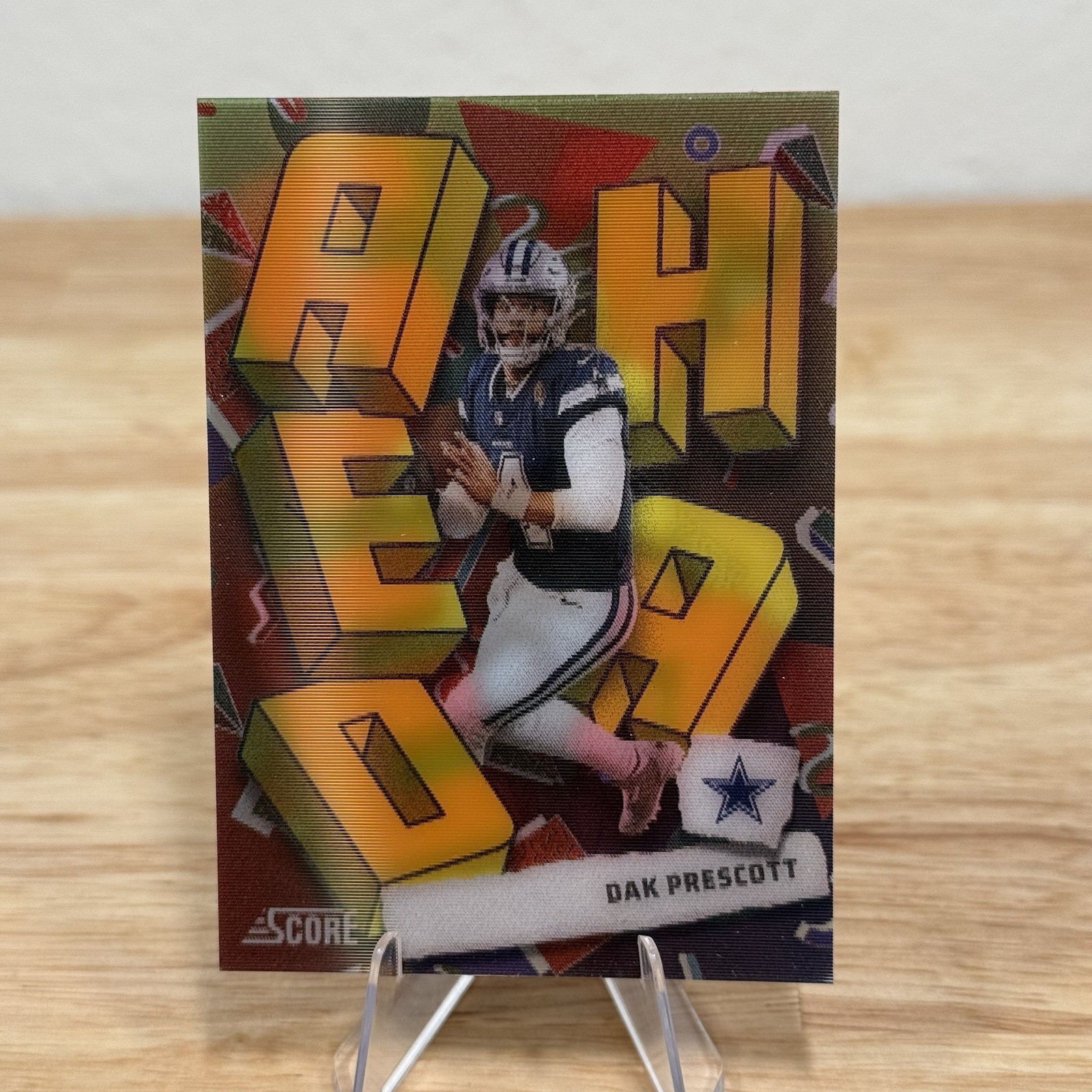 2024 Panini Score: Dak Prescott Step Ahead Case Hit! Dallas Cowboys #SA-DPT