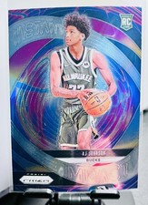 2024-25 Panini Prizm #11 AJ Johnson Instant Impact