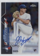 2020 Topps Chrome Rookie Auto Jacob Waguespack #RA-JW Auto 6fs