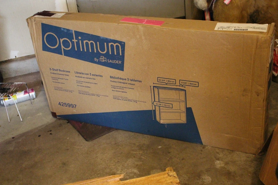 Librería Sauder Select 5 estantes - castaño tiza Foto 3 de 4