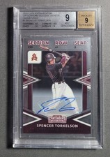 2020 Elite Extra Edition Spencer Torkelson College Ticket Signature BGS 9 Auto 9
