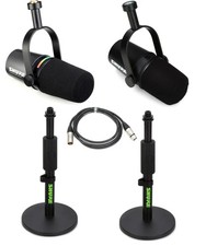 Shure MV7i and MV7X Podcaster Bundle