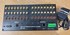 AVS 8 input x 8 output automation control system with x-10 PS232 connections