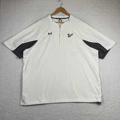Under Armour USF Quarter Zip Pullover Short Sleeve Softshell XL South Florida