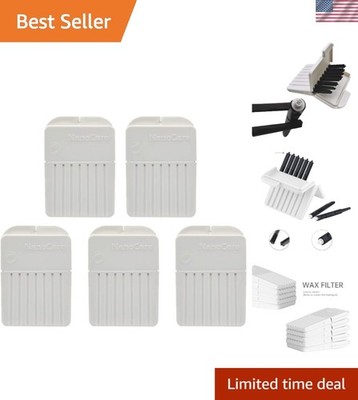 5-Packs of Wax Guard Fliters with Nanocare