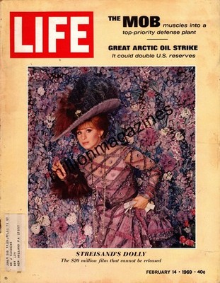1969 Life February 14 - Barbra Streisand; Arctic Oil; the Mob - Mafia; RFK Jr.
