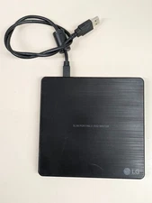 LG Ultra Slim Portable DVD WRITER GP60NB50 *GOOD WORKING CD/DVD EXTERNAL DRIVE*