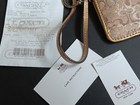 COACH SIGNATURE MINI WRISTLET CARDHOLDER W/ KEYRING — photo 3