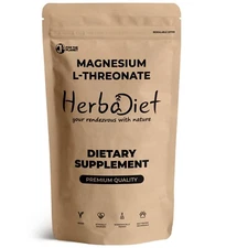 Magnesium L-Threonate Powder - Essential Mineral - Unflavored - Non GMO