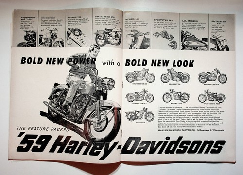 1958 October Motorcyclist Motorcycle Magazine Harley-Davidson For 1959 Leonard - Picture 4 of 10