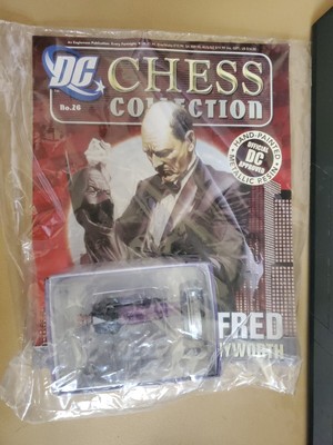 DC Chess Collection Magazine W/Chess Piece #26 Alfred Pennyworth 19d1