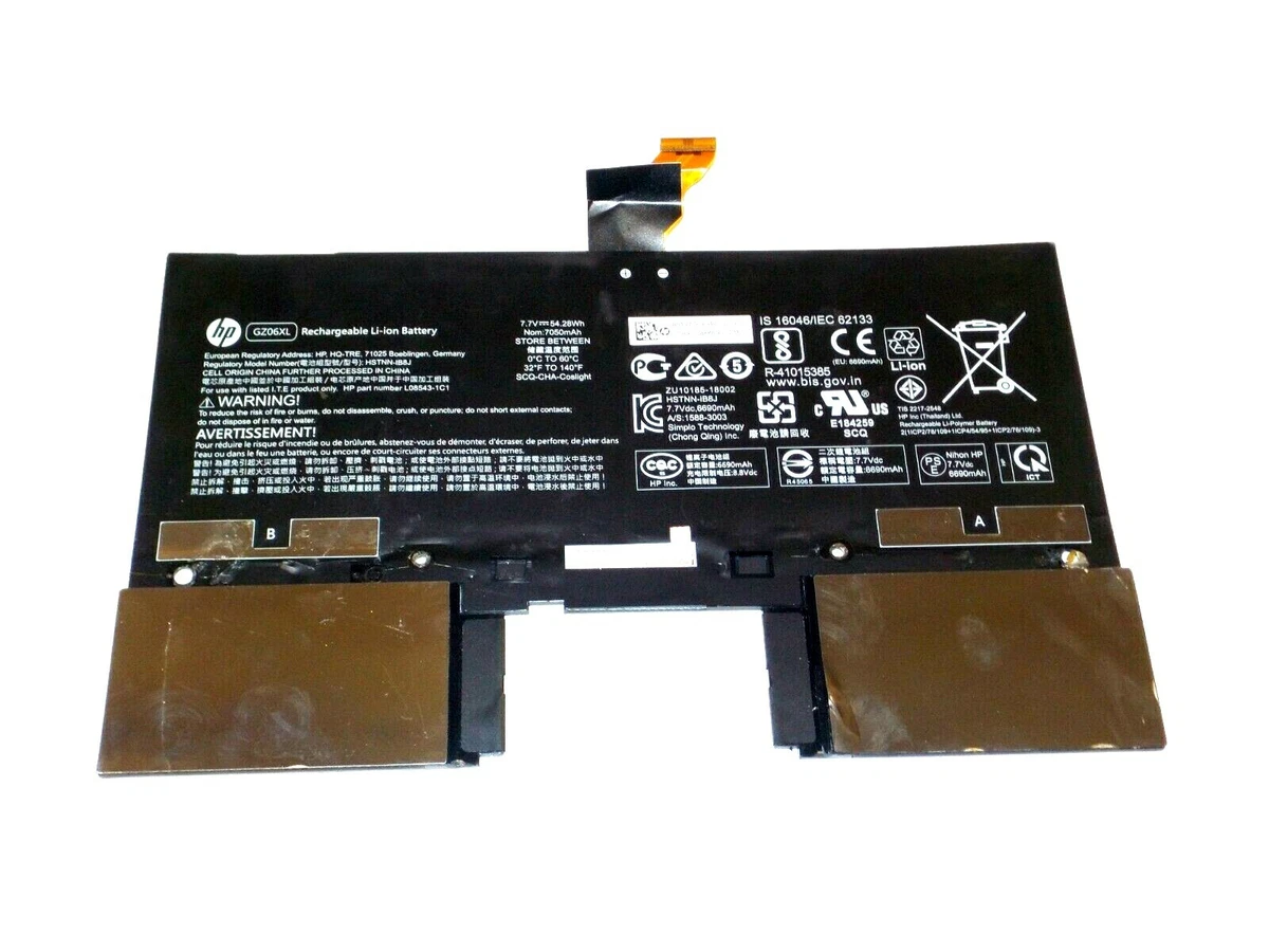 OEM GZ06XL OEM Battery for HP Spectre Folio 13-ak HSTNN-IB8J  