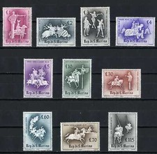 San Marino 1963 - Giostre e tornei - NUOVO MNH**