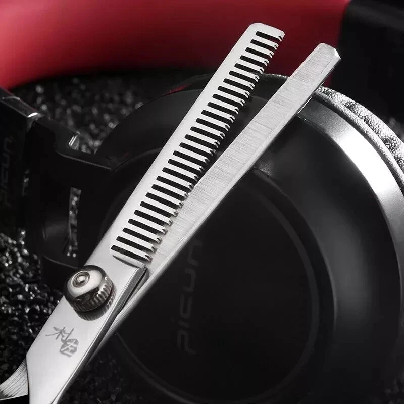 Complete Barber Salon Hairdressing Scissors Shears Set Professional 8-Piece Kit - Image 4 of 4