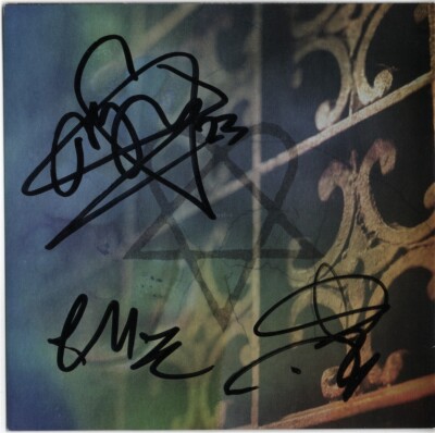HIM Digital Versatile Doom, FULLY SIGNED Ville Valo LOVE METAL Join Me AUTOGRAPH