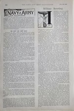 1899 BOERENKRIEG EPOCHE DRUCK VERSCHIEDENE KLEINE ARTIKEL MILIT&Auml;R SCOUTING